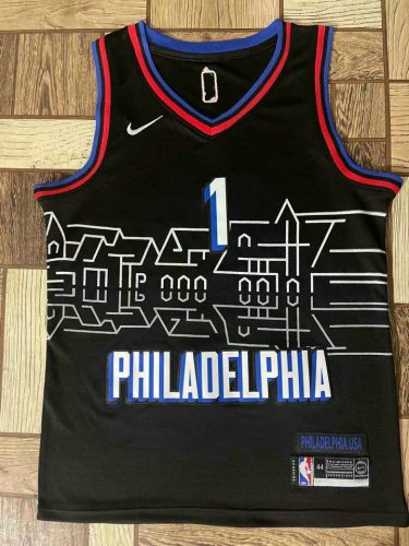 Maillot de Basket #1 Harden 76ers 20-21 city